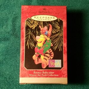 Hallmark Ornament Bouncy Baby-sitter NIB